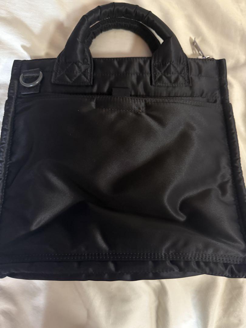 PORTER TANKER SQUARE TOTE BAG 黒　BLACK