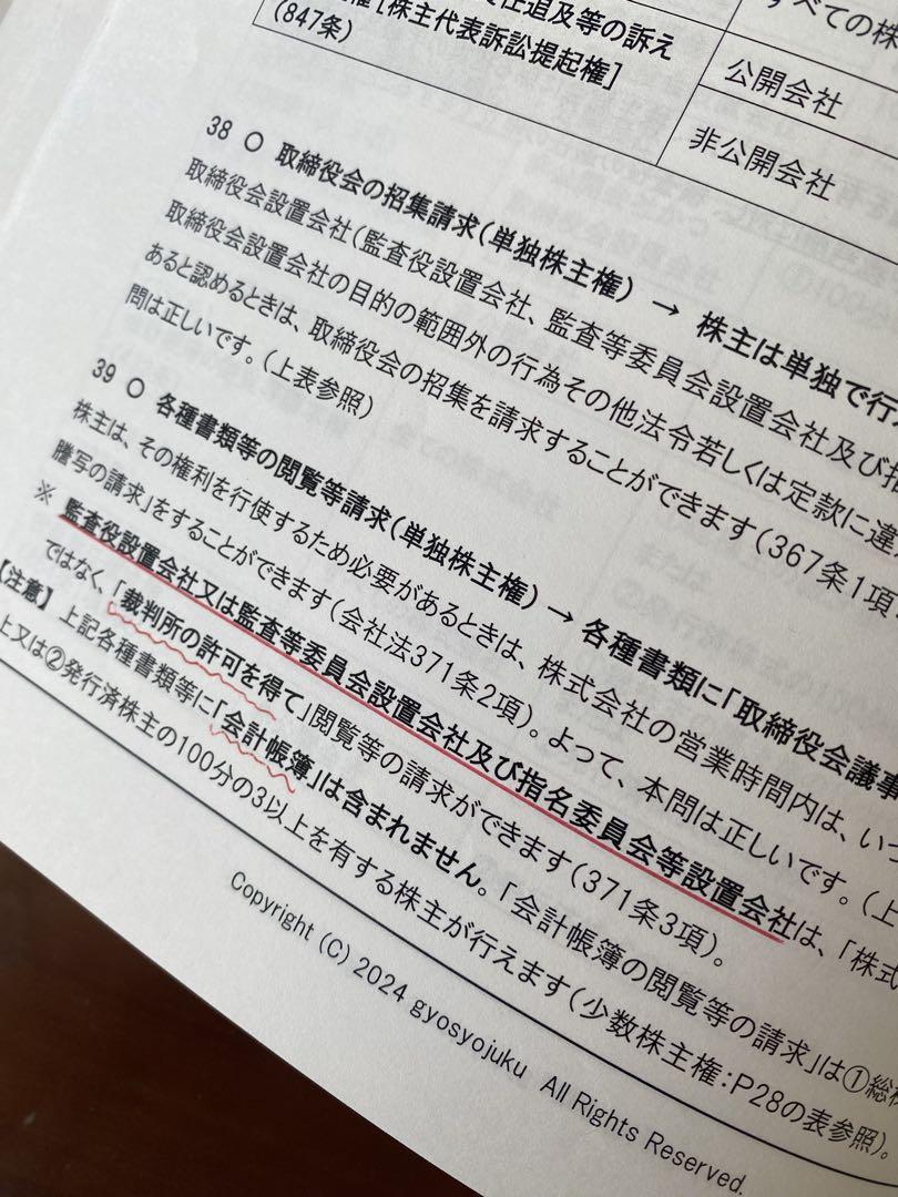 行書塾2024年・令和6年予想模擬試験3回分