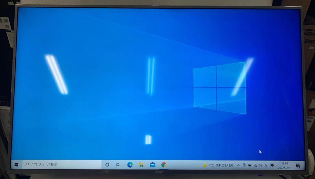 レベルと Acer 4K モニター OmegaLine 43インチ リモコン欠品 Yzb7v-m44029892637 はありませ