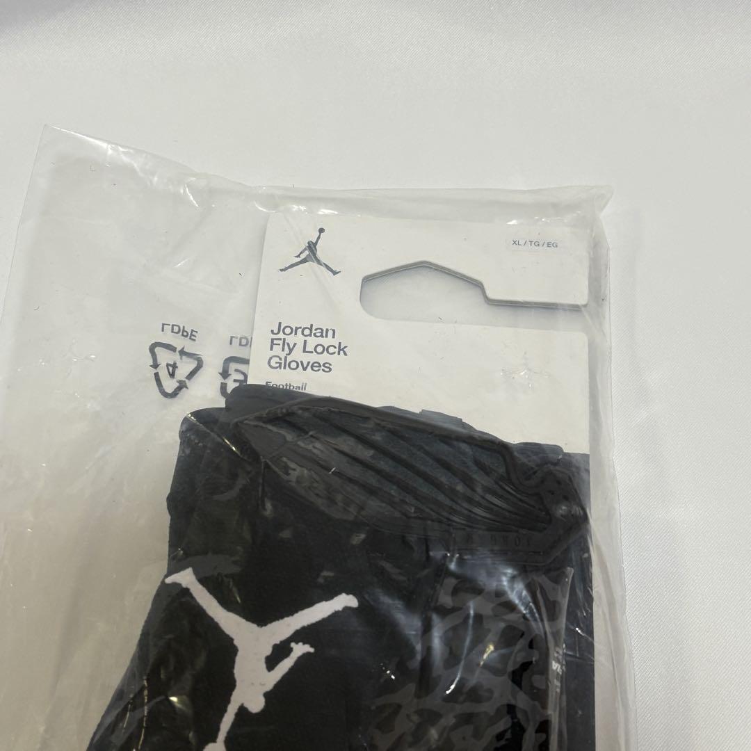 新品】 アメフト Jordan Fly Lock グローブ Black XL - メルカリ