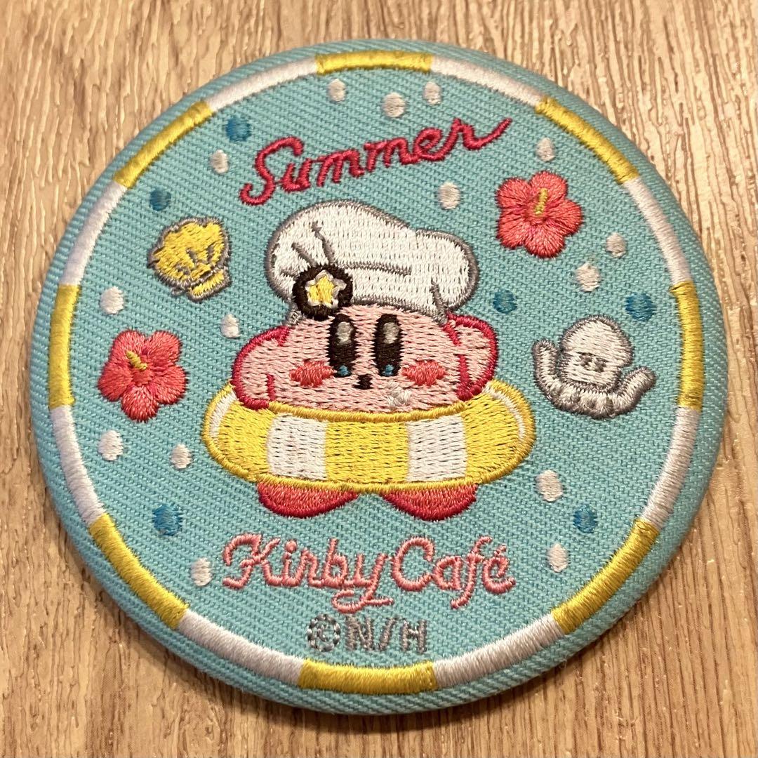 星のカービィ 刺繍コンパクトミラー カービィカフェ限定 SUMMER