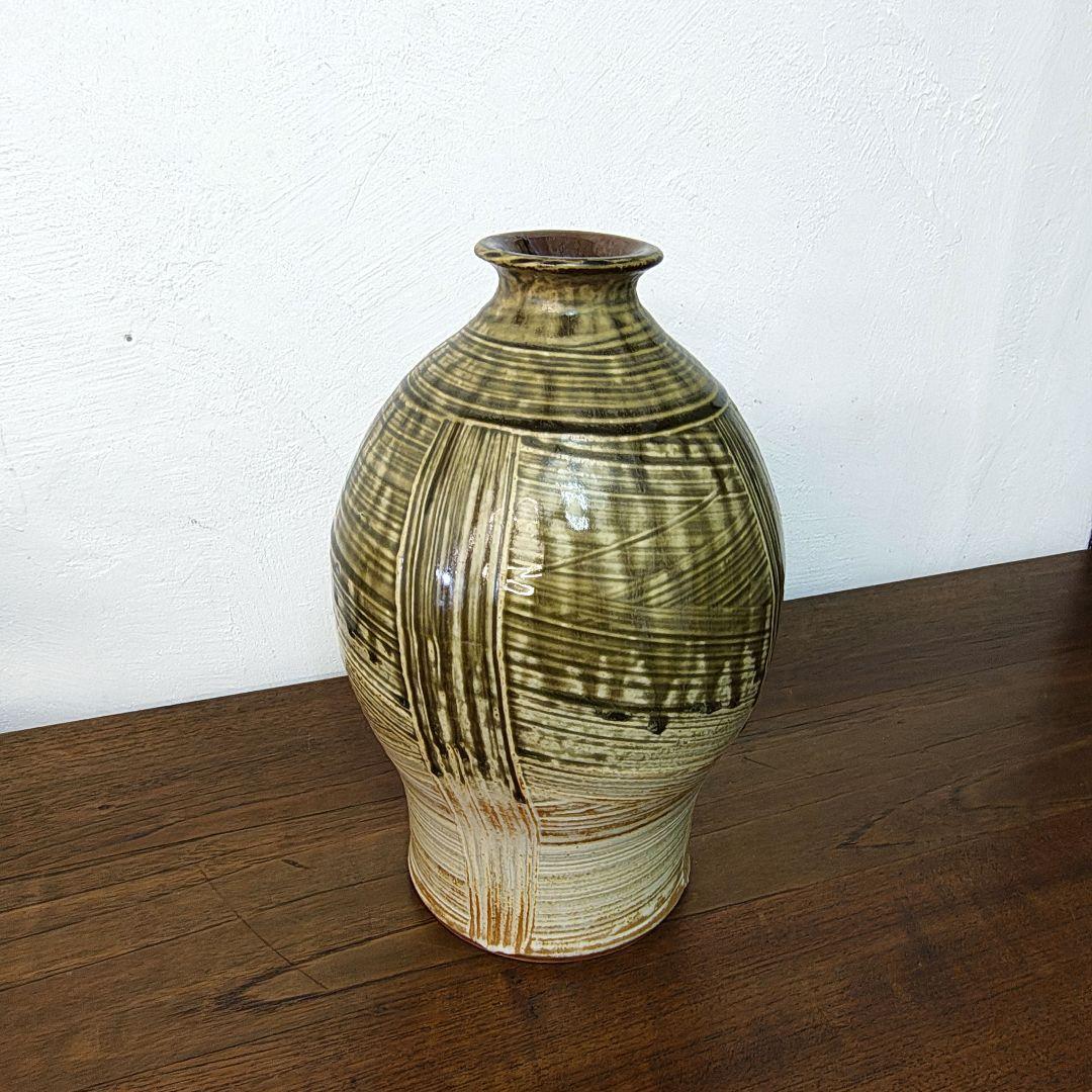 新到着 民藝 花入 花瓶 作家不詳 工芸品
