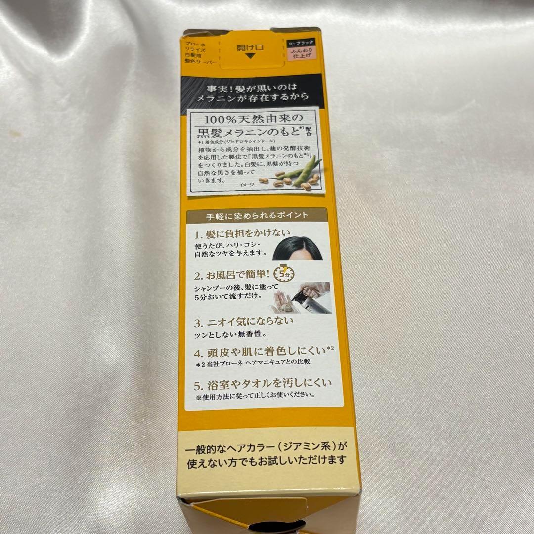 リライズ 白髪用髪色サーバー リ・ブラック つけかえ用 - メルカリ