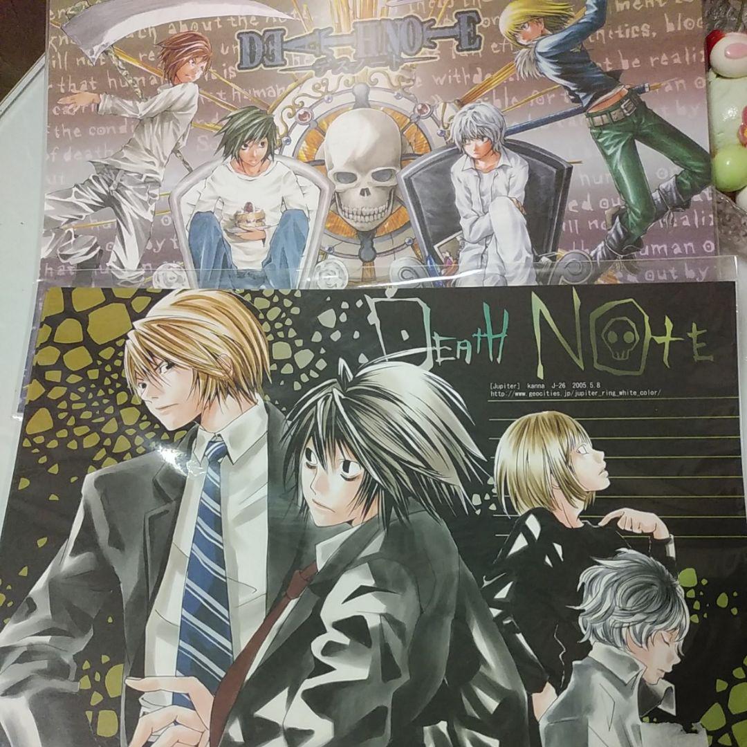 Deathnoteデスノート同人便箋2つ ライト月l メルカリ Deathnoteデスノート同人便箋2つ ライト月l メルカリ