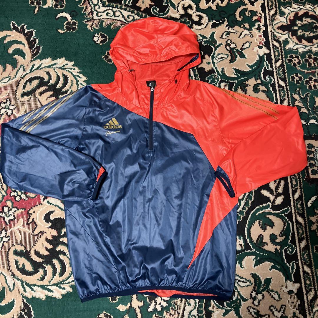 adidas アディダス　プロフェッショナル　L ナイロン　パーカー　ジャケット