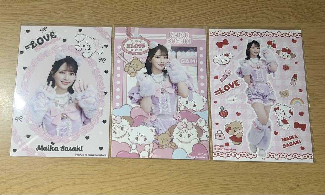 Amazon.co.jp: ＝LOVE 佐々木舞香 生写真 猫衣装 7周年 イコラブ