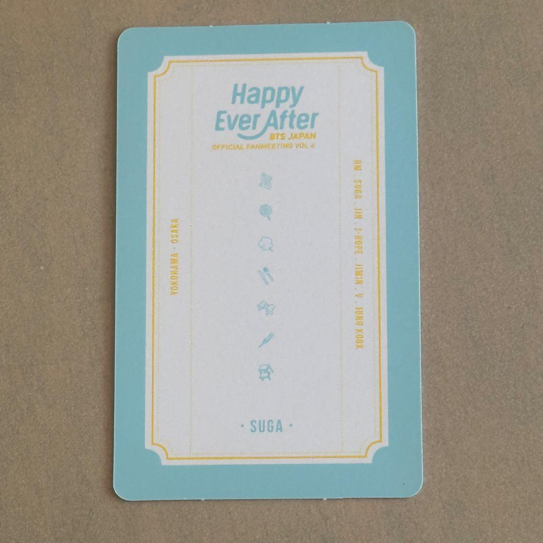 BTS Happy Ever After トレカ ユンギ - メルカリ