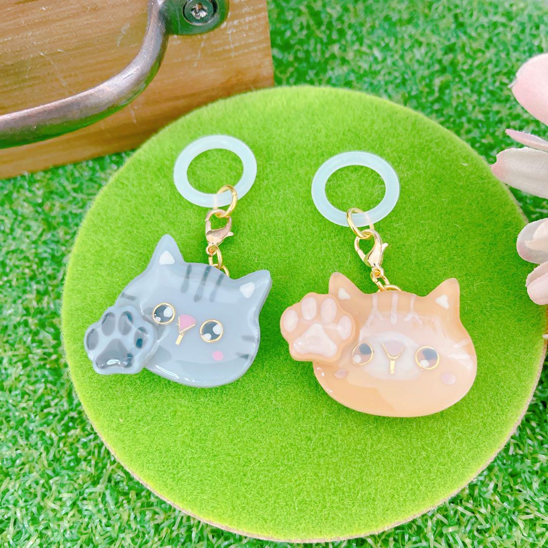 レジン おてて付きキョロサバちゃんたちのアンブレラマーカー☺︎他１点
