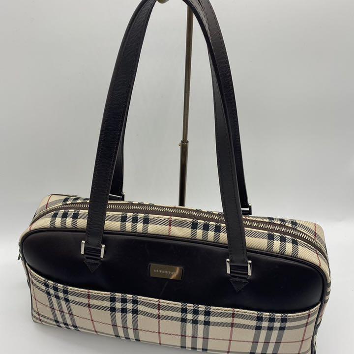 数量限定新作 Burberry ハンドバッグ ボストンバッグ pmDad-m44045251789 バーバリー ノバチェック 日本製低価