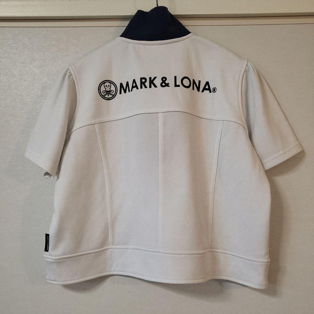 MARK & LONA ホワイトポロシャツ