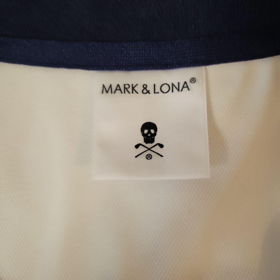 MARK & LONA ホワイトポロシャツ