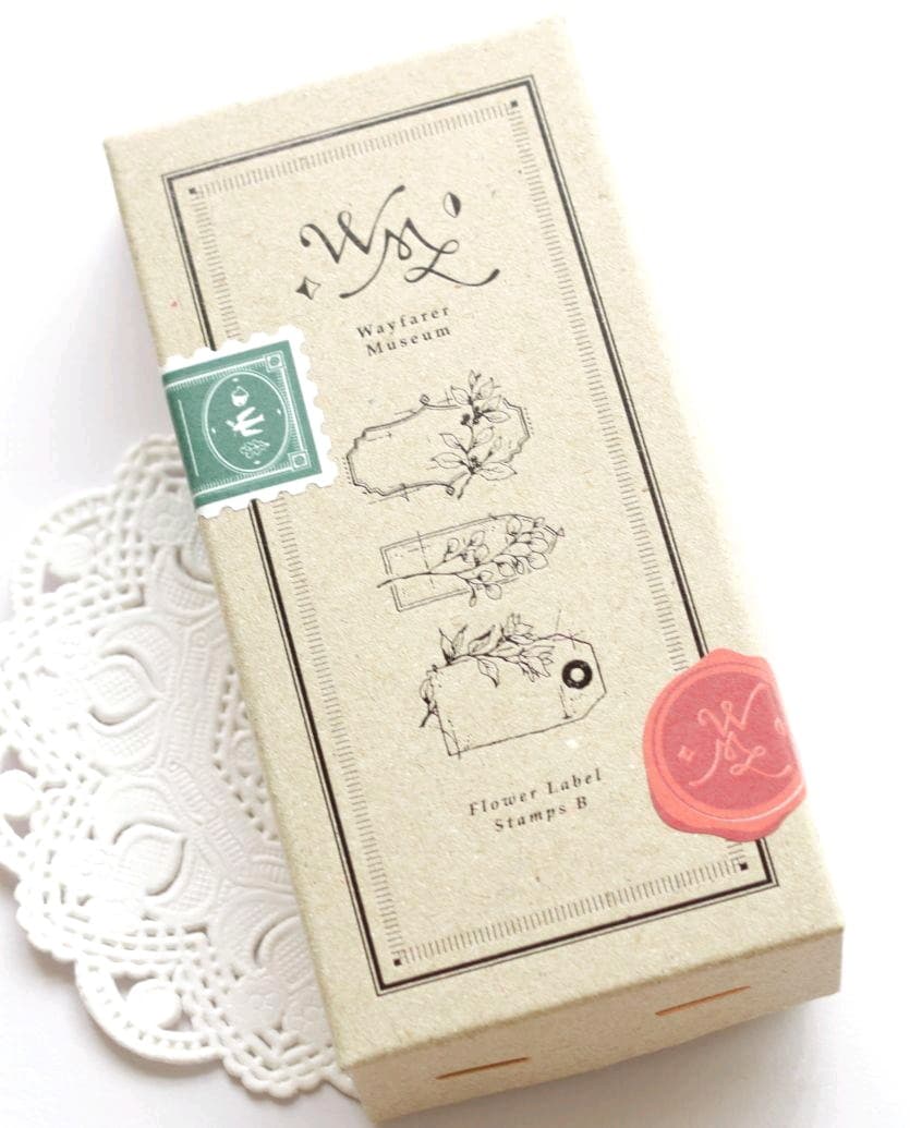 メルカリ 海外スタンプ Flower Label 花 ハンドメイド 2 799 中古や未使用のフリマ