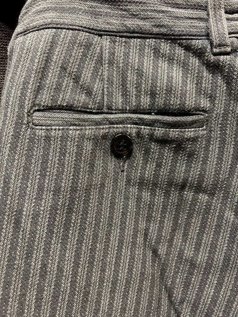 リアルマッコイズ　DOUBLE DIAMONDドビーストライプトラウザーズ