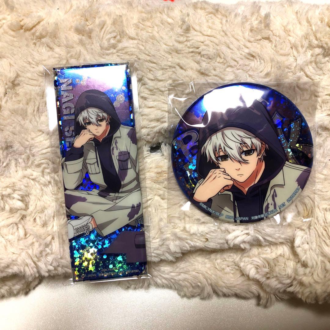 西日本産 ブルーロック 凪誠士郎 AGF 缶バッジ ミニミニアクリル