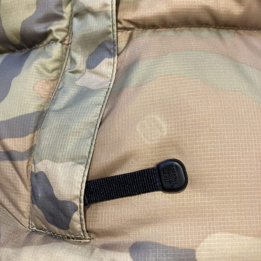THE NORTH FACE ノースフェイス　ダウン　迷彩カラー　ヌプシ　M
