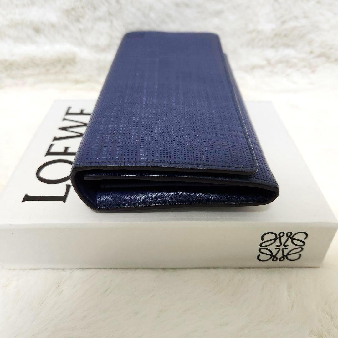 ✨極美品✨ロエベ　長財布　アナグラム　フラップウォレット　小銭入れ　コインケース