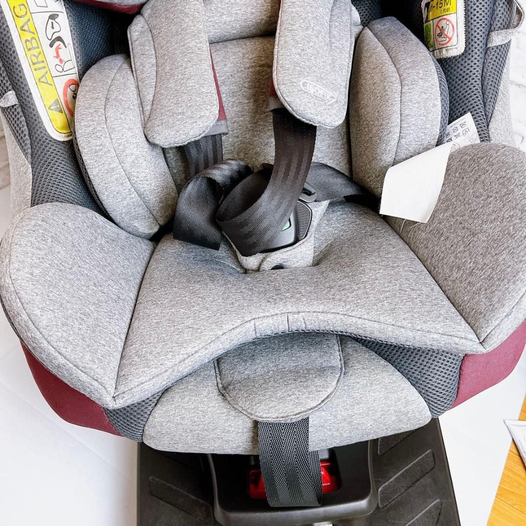 【比較的キレイ】Aprica チャイルドシート クルリラプラス　ISOFIX