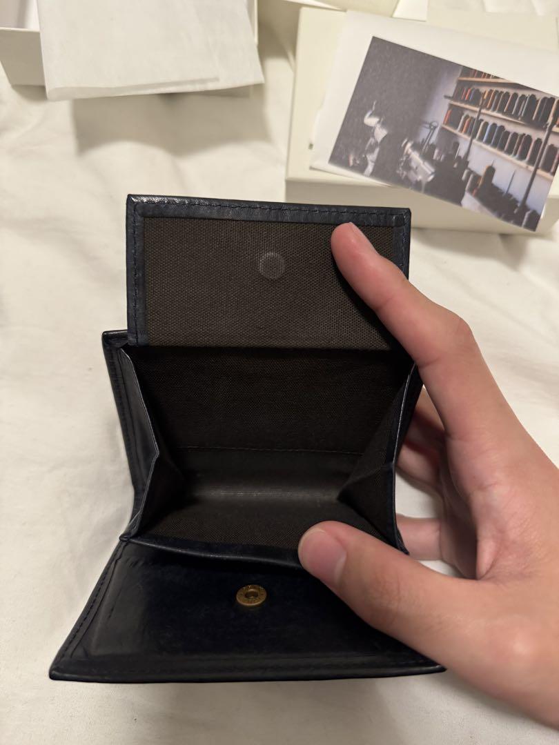 Lemma Marisco 二つ折り財布 ネイビー