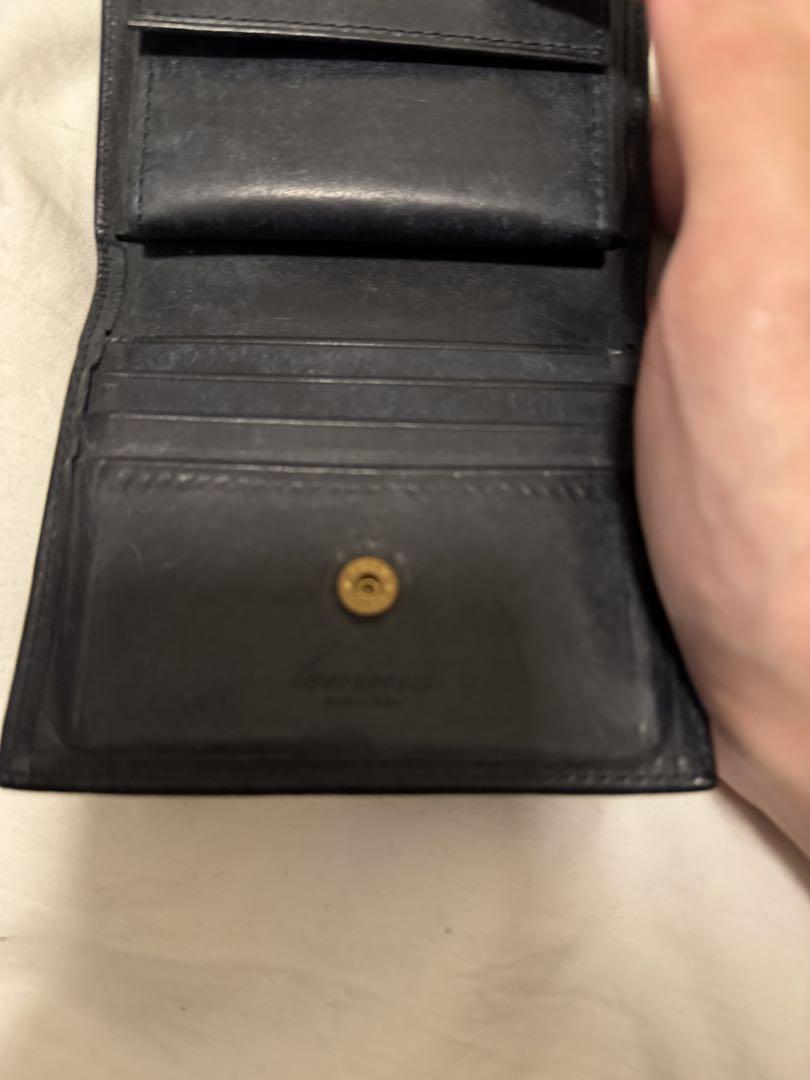 Lemma Marisco 二つ折り財布 ネイビー