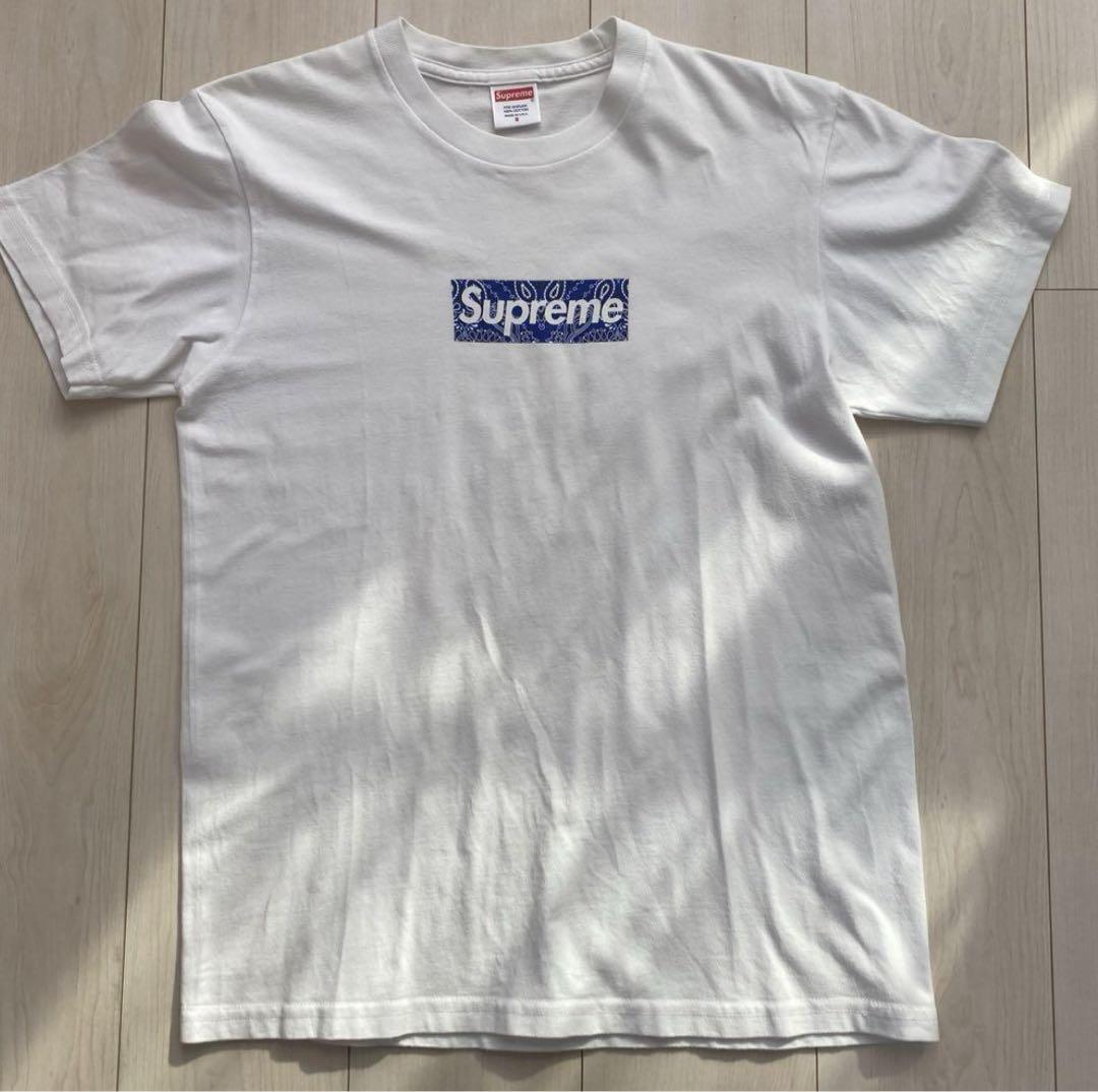 シュプリームボックスロゴTシャツバンダナ