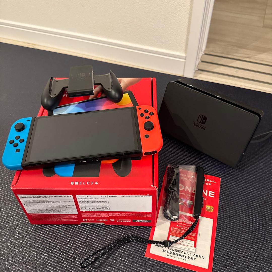 Switch本体有機EL Joy-Conネオン