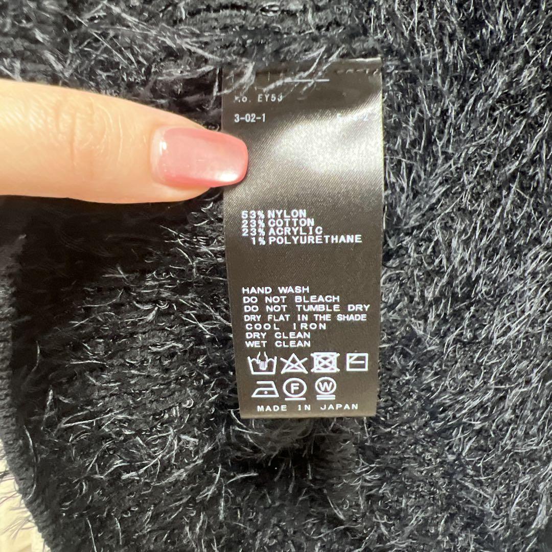 NOBLE 黒 Vネック ノースリーブニット NOBLE 黒 Vネック ノースリーブニット - メルカリ