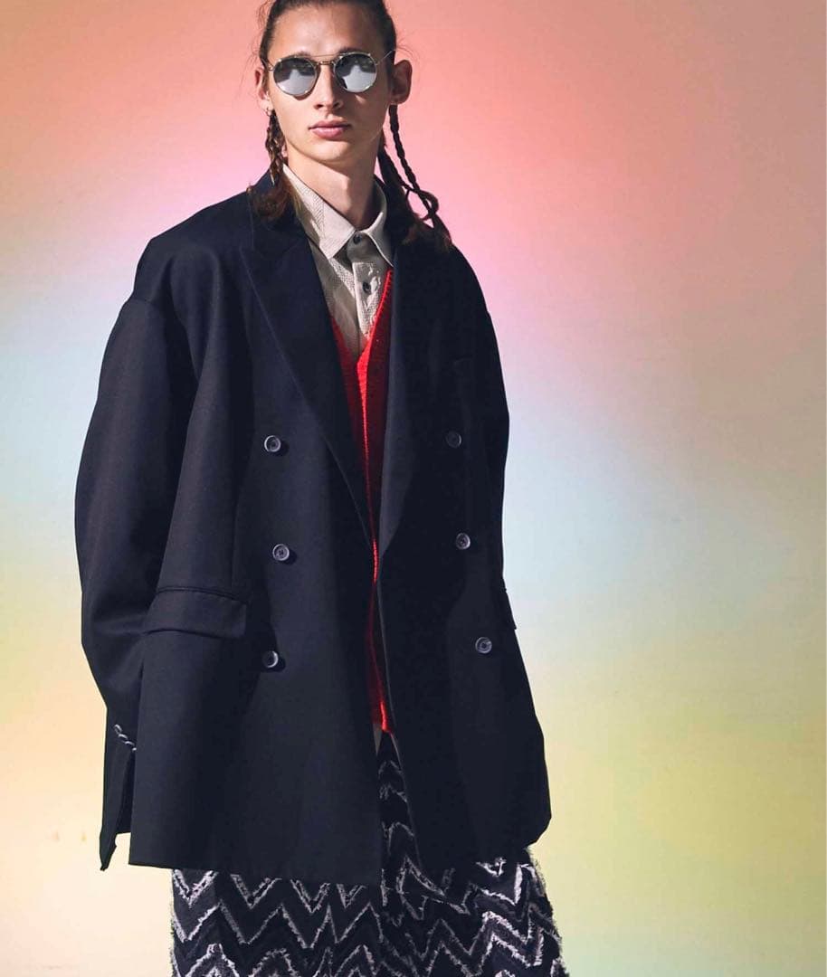 極美品 メゾンスペシャル プライムオーバーダブルテーラードジャケット