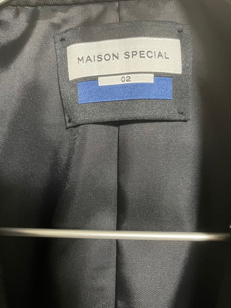 25【新品未使用】 極美品 メゾンスペシャル プライムオーバーダブルテーラードジャケット