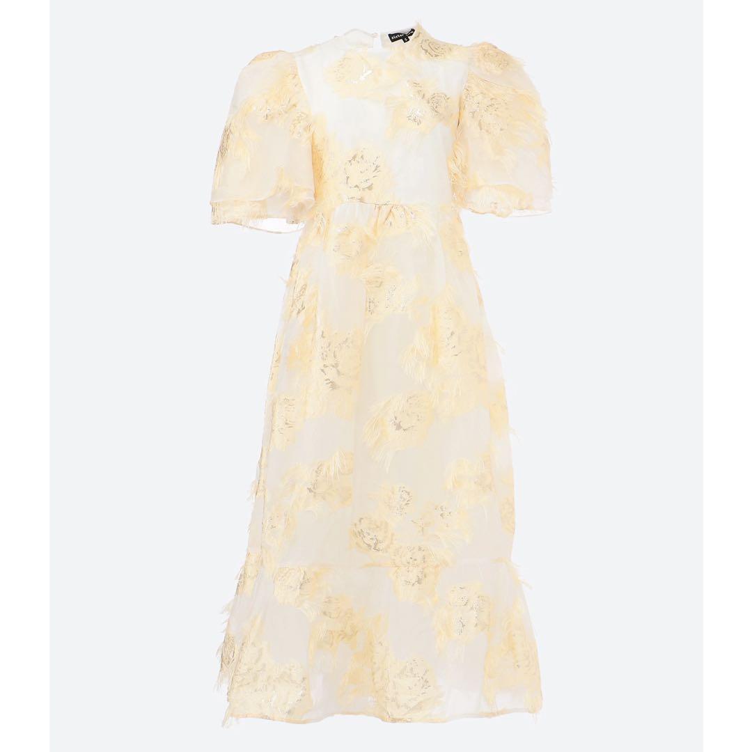 ワンピース sister jane Hudson Jacquard Midi Dress
