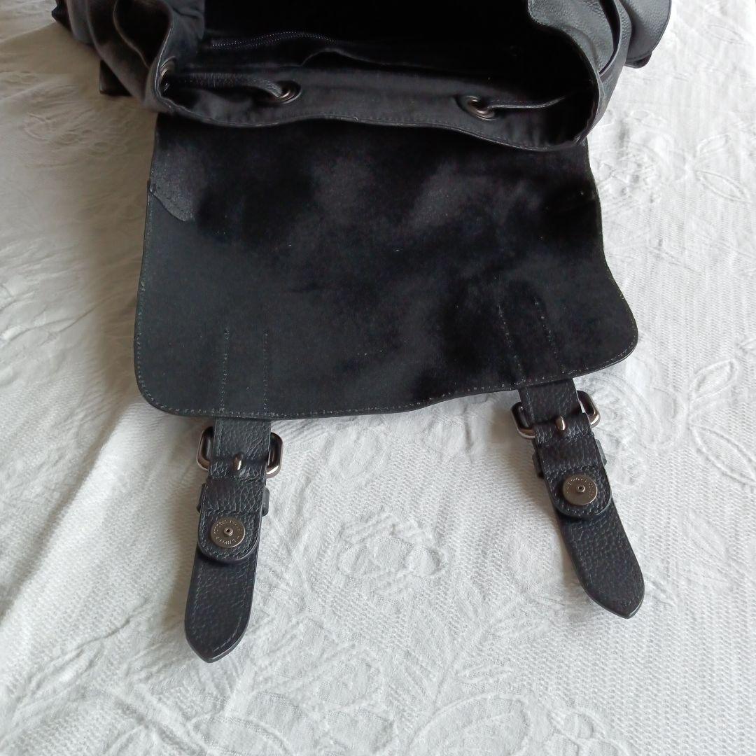 専用です【美品】COACH 黒 レザー バックパック