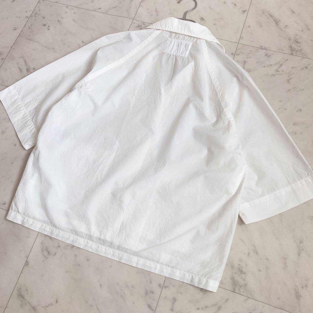 MHL. DRY COTTON RAMIE POPLIN 綿麻 半袖シャツ - メルカリ
