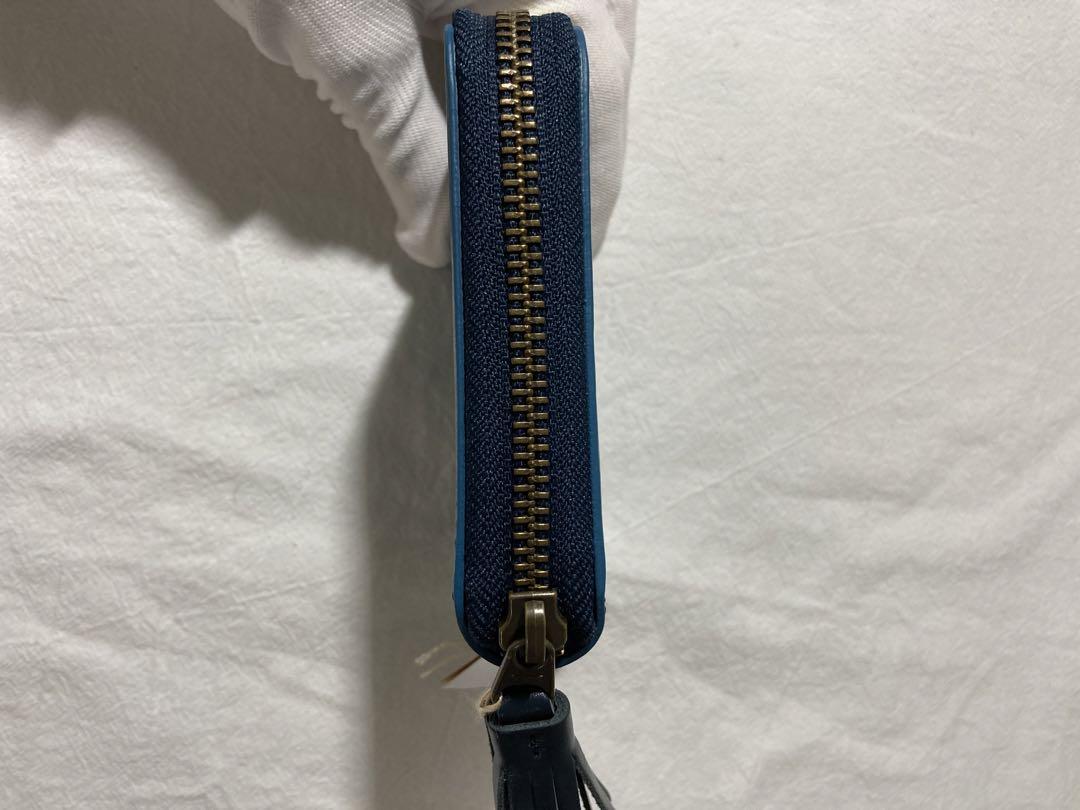 新品未使用】wachifield わちふぃーるど 青い街 ラウンド 財布