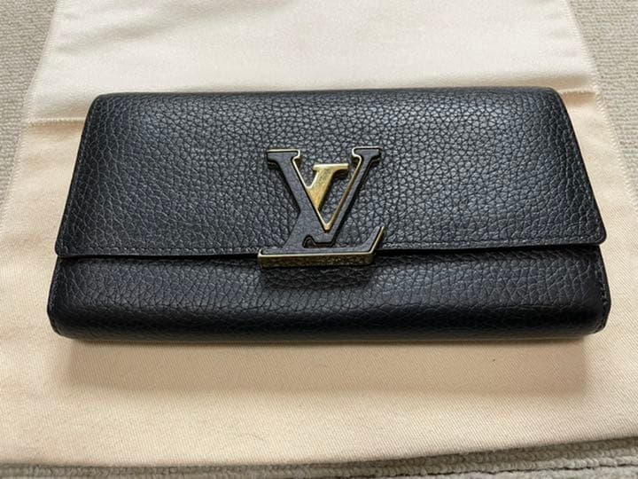 正規品・レシートあり】ルイヴィトン ポルトフォイユ カプシーヌ