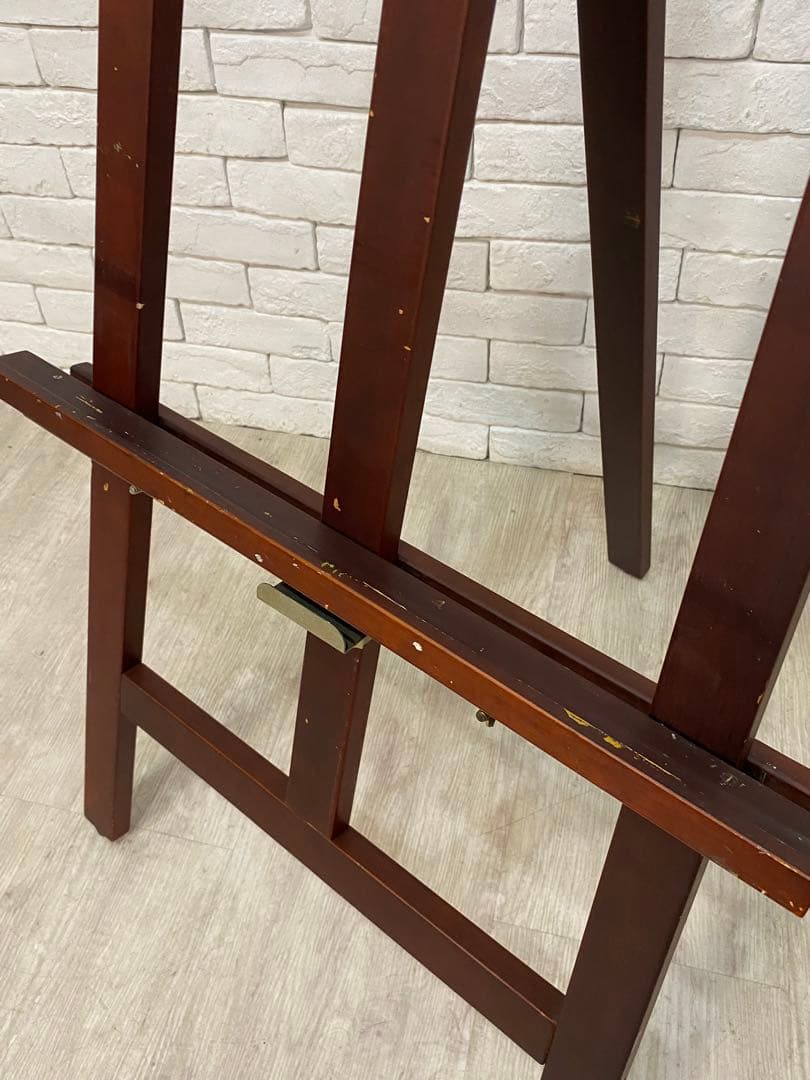 【東京都内23区配送無料】ビンテージ　イーゼル　絵画　デッサン　看板　メニュー