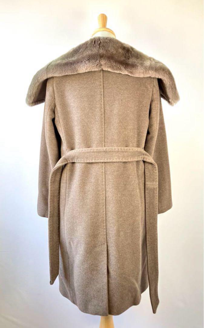 定価35万円！高級ライン　maxmara カシミヤ　コート白タグ