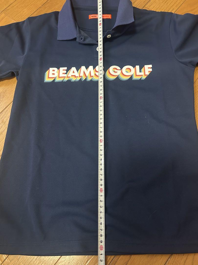 BEAMS GOLF ネイビー ポロシャツとサンバイザーセット - メルカリ