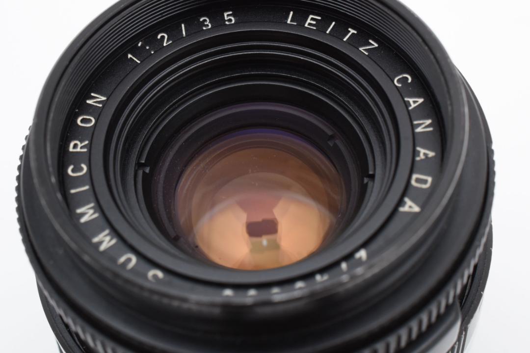 ライカ SUMMICRON 35mm F2 Canada Mマウント