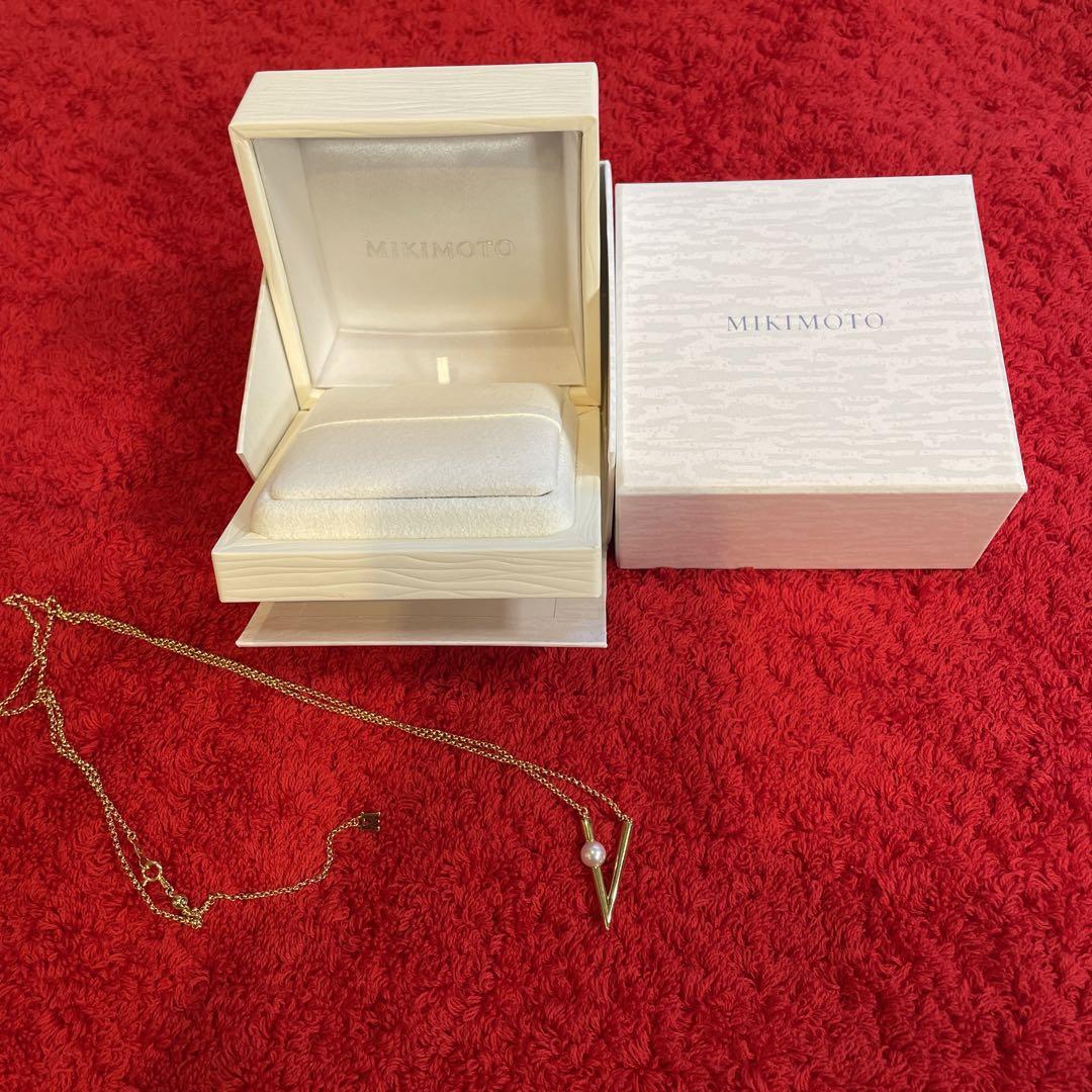 MIKIMOTO V Code ペンダント