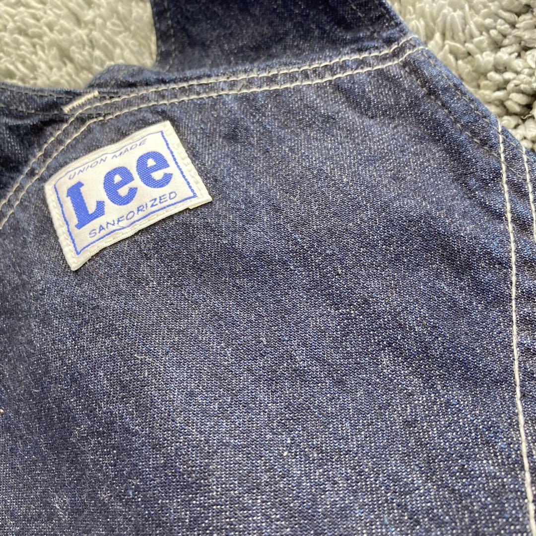 美品 Lee リー DUNGAREES デニム オーバーオール LM7254