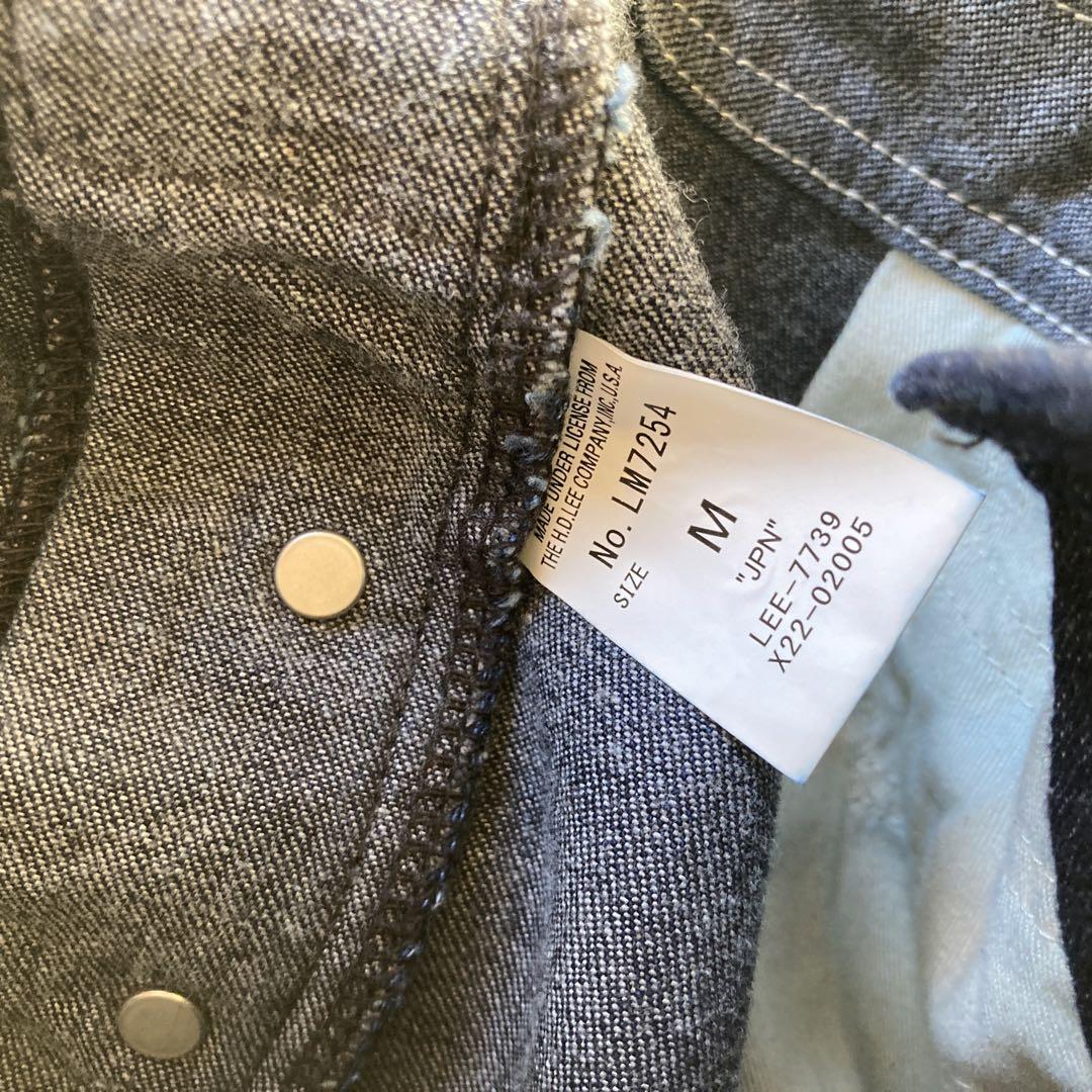 美品 Lee リー DUNGAREES デニム オーバーオール LM7254