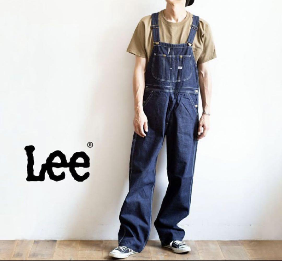 美品 Lee リー DUNGAREES デニム オーバーオール LM7254