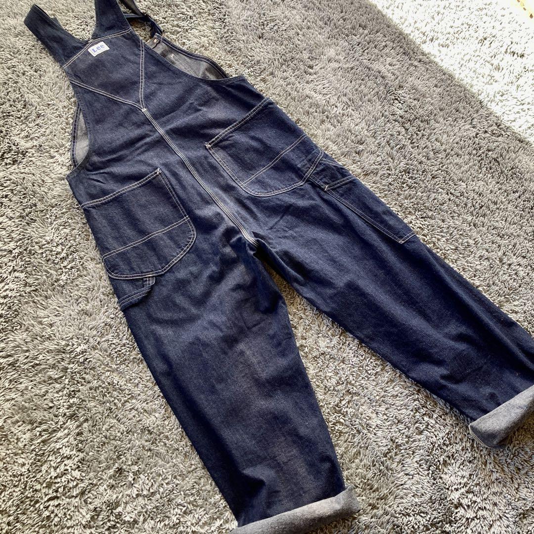 美品 Lee リー DUNGAREES デニム オーバーオール LM7254