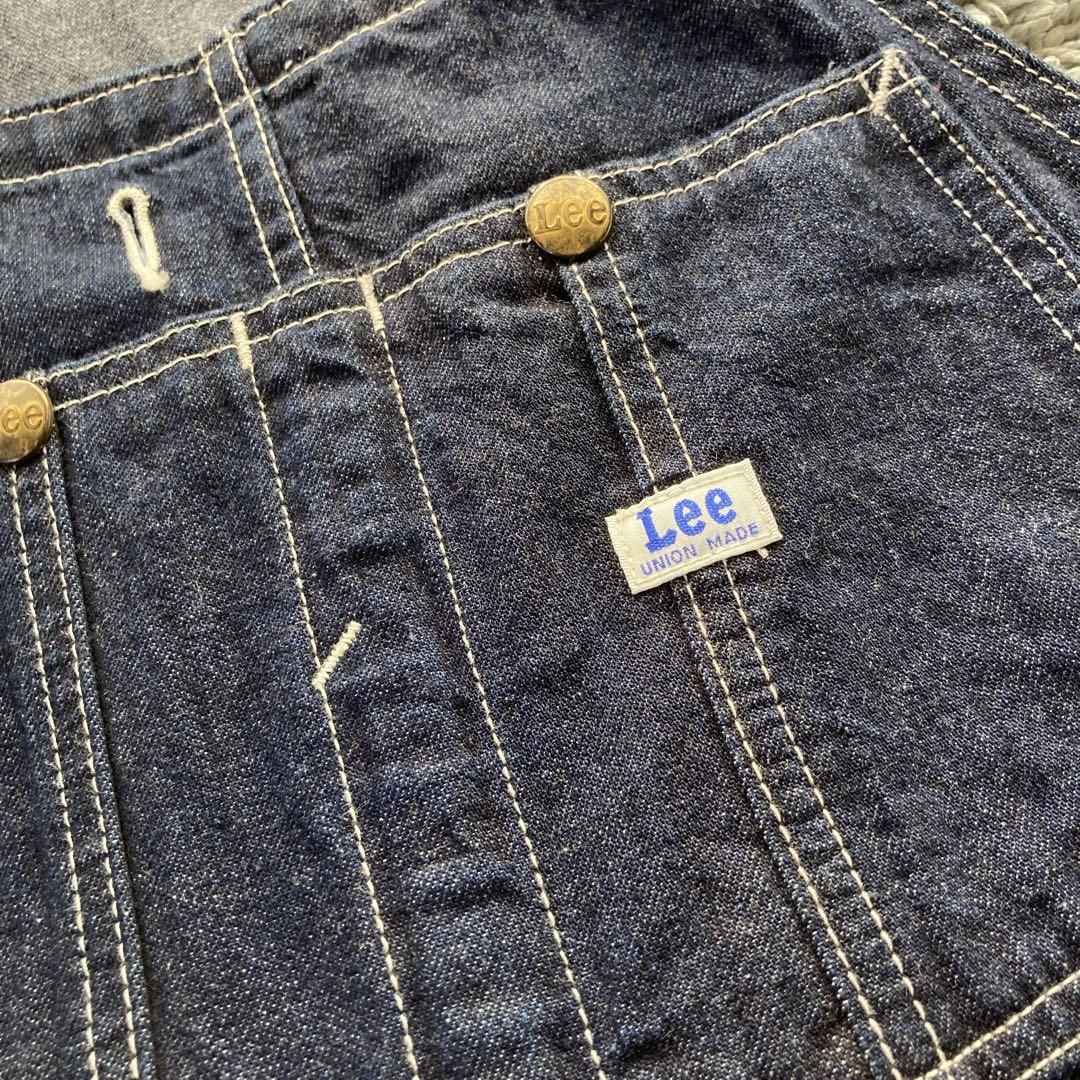 美品 Lee リー DUNGAREES デニム オーバーオール LM7254