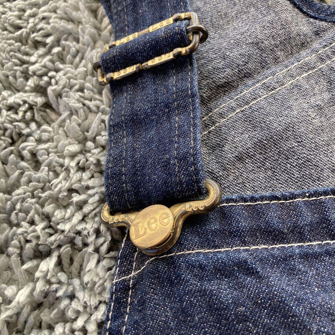 美品 Lee リー DUNGAREES デニム オーバーオール LM7254