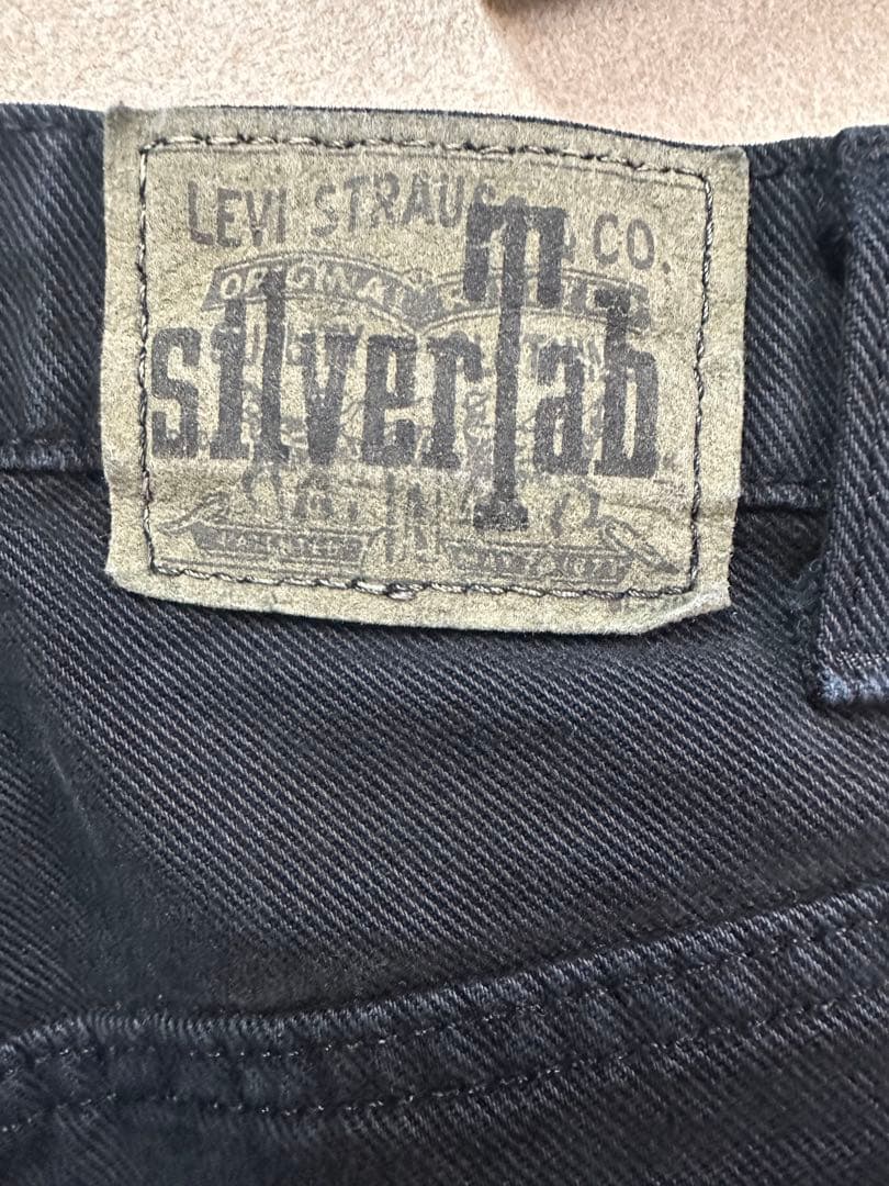 USA製90s Levi's silvertab loose 黒 W32 L30 USA製90s Levi's silvertab loose 黒 W32 L30