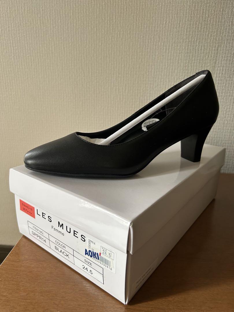 「新商品」に関するプレスリリース アオキLES ☆新品 MUES メルカリ - 黒 リクルートパンプス 靴