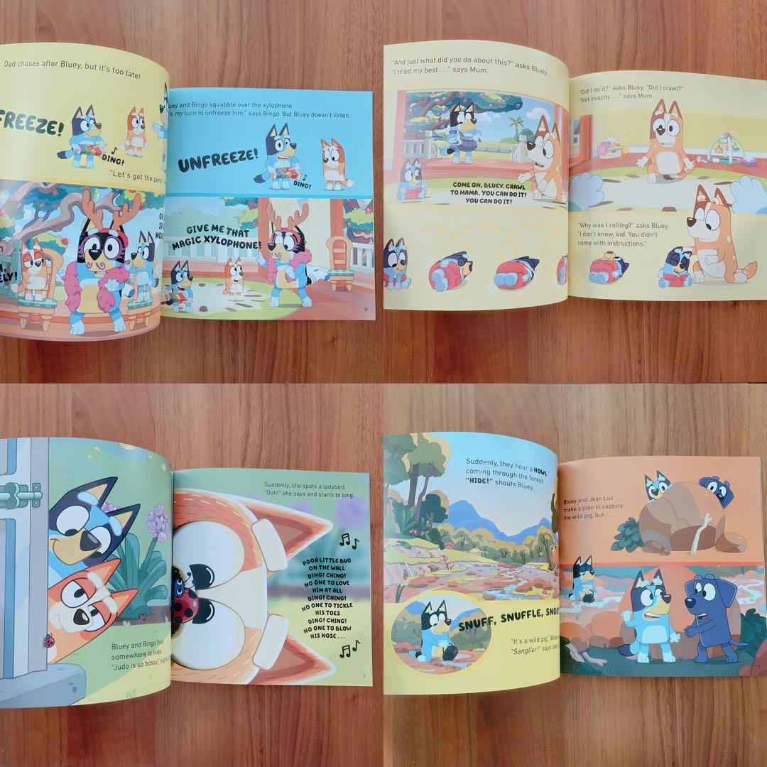 【残5】ブルーイ　英語絵本10冊セット 英語絵本 ブルーイ アニメシリーズ Bluey 10冊セット 残5】ブルーイ