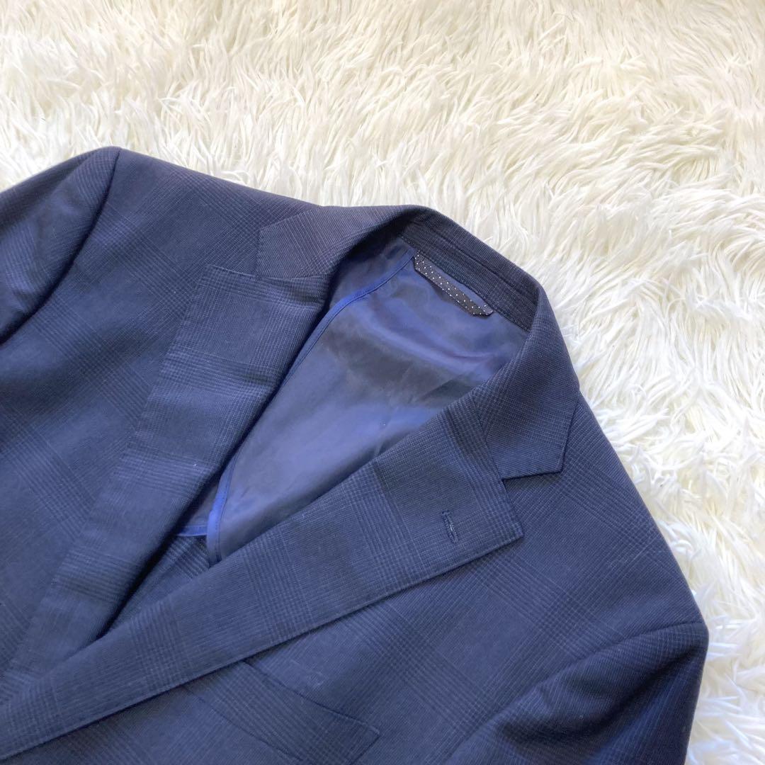 【美品】THE SUIT COMPANY スリーピース　スーツ　撥水　ストレッチ