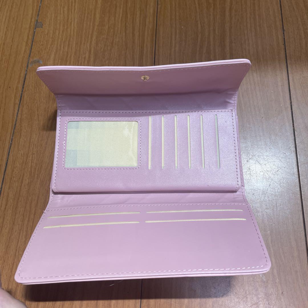 ピンク キルティング 三つ折り財布 CHANEL ピンク キルティング三つ折り財布［18日まで3,000円引き］