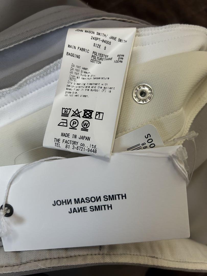 買取り実績  新品JOHN MASON S サイドオープンパンツ SMITH パンツ